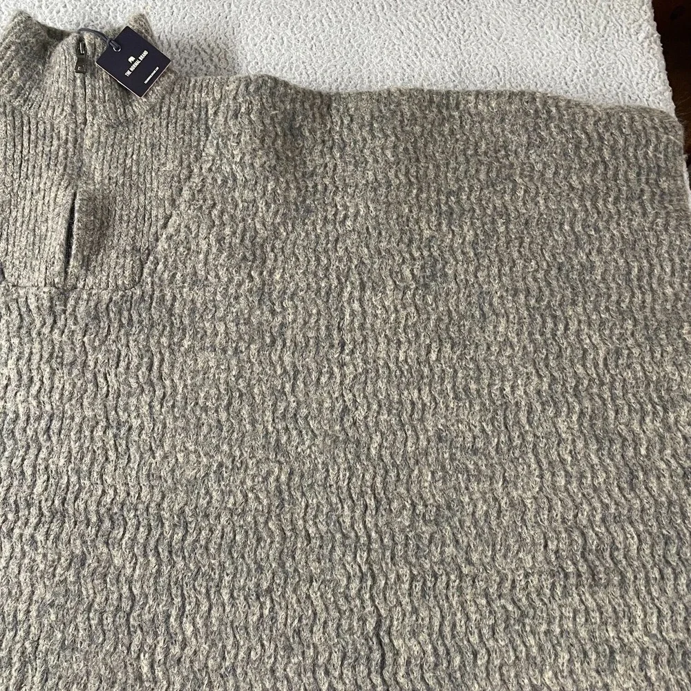 The Normal Brand Mountain Knit Poncho Womens OS‎ Wool Blend Knit Soft Comfy NEW